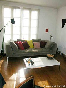 Paris 2 Zimmer ferienwohnung - wohnzimmer (PA-2065) photo 2 von 8