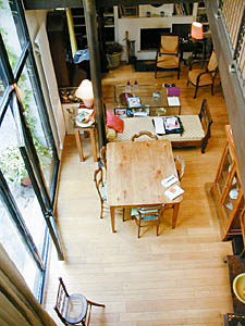 Paris T2 - Triplex - Maison citadine appartements location vacances - s&eacute;jour (PA-2067) photo 8 de 8
