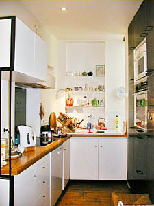 Paris T2 - Triplex - Maison citadine appartements location vacances - cuisine (PA-2067) photo 1 de 2