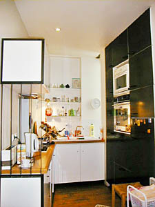 Paris T2 - Triplex - Maison citadine appartements location vacances - cuisine (PA-2067) photo 2 de 2