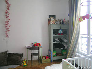 Paris 6 Zimmer wohnungsvermietung - schlafzimmer 5 (PA-2077) photo 2 von 4