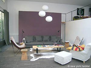 Par&iacute;s 2 Dormitorios - Loft - D&uacute;plex apartamento - sala (PA-2079) photo 2 de 13