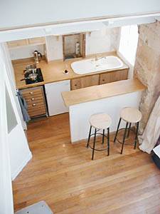 Paris Studio/T1 - Duplex appartements location vacances - cuisine (PA-2082) photo 5 de 5