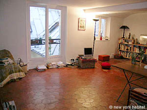 Paris 1 Bedroom accommodation - living room (PA-2119) photo 2 of 7