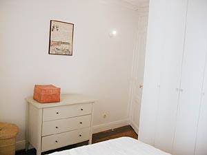 Par&iacute;s 1 Dormitorio apartamento - dormitorio (PA-2125) photo 3 de 3