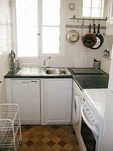 Par&iacute;s 1 Dormitorio apartamento - cocina (PA-2125) photo 4 de 4