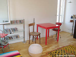 Par&iacute;s 1 Dormitorio apartamento - sala (PA-2127) photo 3 de 5