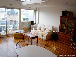 Parigi 1 Camera da letto - Duplex appartamento casa vacanze - soggiorno (PA-2147) photo 4 di 8
