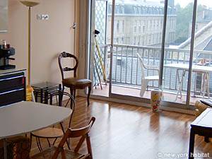 Parigi 1 Camera da letto - Duplex appartamento casa vacanze - soggiorno (PA-2147) photo 5 di 8