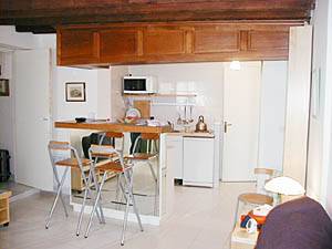 Paris Studio apartment kitchen photo 4