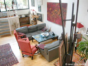 Paris T4 - Loft - Duplex logements location appartements - s&eacute;jour (PA-2154) photo 3 de 8
