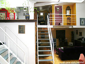 Paris T4 - Loft - Duplex logements location appartements - s&eacute;jour (PA-2154) photo 6 de 8