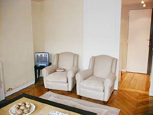 Paris 3 Zimmer wohnungsvermietung - wohnzimmer (PA-2160) photo 4 von 7