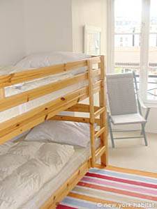Paris 3 Zimmer wohnungsvermietung - schlafzimmer 2 (PA-2160) photo 2 von 5