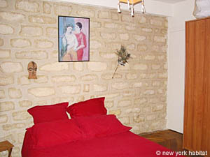 Par&iacute;s 2 Dormitorios apartamento - dormitorio 2 (PA-2199) photo 1 de 2