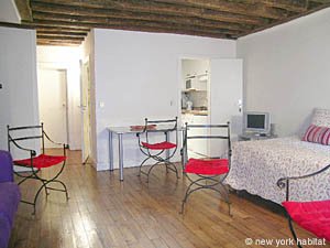 Parigi Monolocale appartamento casa vacanze - soggiorno (PA-2209) photo 3 di 7