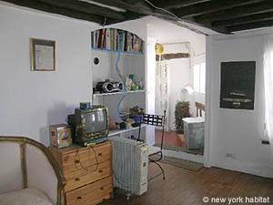 Paris 1 Bedroom accommodation - living room (PA-2274) photo 5 of 7
