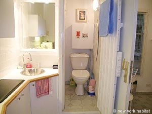 Parigi Monolocale appartamento casa vacanze - bagno (PA-2287) photo 1 di 2