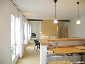 Paris T2 logements location appartements - s&eacute;jour (PA-2291) photo 1 de 7
