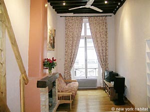 Paris Studio accommodation - living room (PA-2304) photo 1 of 5