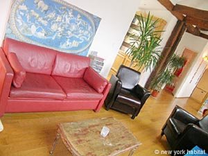 Paris 1 Bedroom apartment - living room (PA-2318) photo 6 of 7