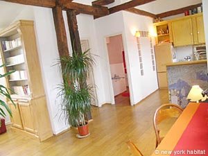 Paris 1 Bedroom apartment - living room (PA-2318) photo 5 of 7