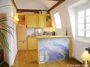 Paris 1 Bedroom apartment - kitchen (PA-2318) photo 1 of 4