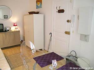 Paris Studio/T1 logements location appartements - s&eacute;jour (PA-2340) photo 4 de 4