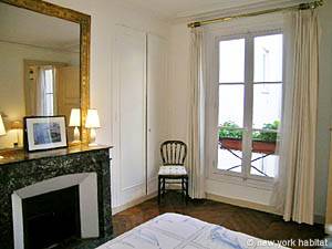 Paris 2 Zimmer ferienwohnung - schlafzimmer (PA-2343) photo 2 von 5