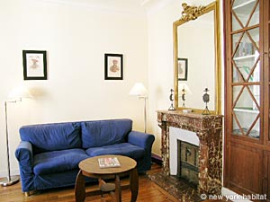 Par&iacute;s 1 Dormitorio apartamento - sala (PA-2346) photo 2 de 9