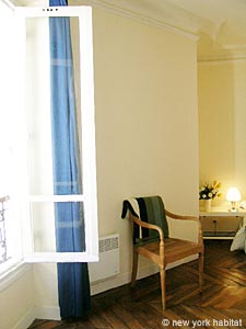 Par&iacute;s 1 Dormitorio apartamento - dormitorio (PA-2346) photo 1 de 9