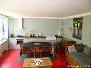 Par&iacute;s 1 Dormitorio - D&uacute;plex alojamiento - sala (PA-2361) photo 3 de 7