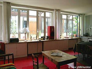 Par&iacute;s 1 Dormitorio - D&uacute;plex alojamiento - sala (PA-2361) photo 6 de 7