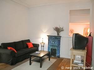 Paris T3 logement location appartement - s&eacute;jour (PA-2363) photo 1 sur 7
