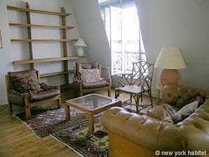 Parigi 1 Camera da letto appartamento - soggiorno (PA-2369) photo 2 di 7