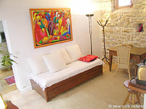 Paris 1 Bedroom apartment - living room (PA-2374) photo 6 of 6