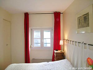 Par&iacute;s 1 Dormitorio apartamento - dormitorio (PA-2376) photo 1 de 5