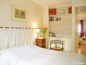 Par&iacute;s 1 Dormitorio apartamento - dormitorio (PA-2376) photo 3 de 5