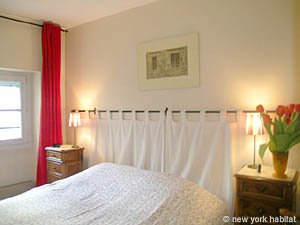 Par&iacute;s 1 Dormitorio apartamento - dormitorio (PA-2376) photo 2 de 5