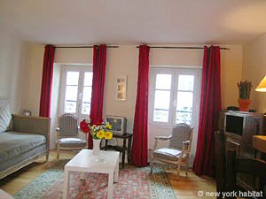Par&iacute;s 1 Dormitorio apartamento - sala (PA-2376) photo 2 de 8