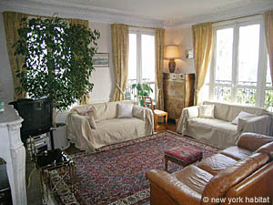 Paris T4 logements location appartements - s&eacute;jour (PA-2388) photo 1 de 10