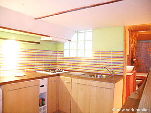 Paris Studio T1 appartement location vacances - cuisine (PA-2395) photo 2 sur 5