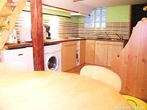 Paris Studio T1 appartement location vacances - cuisine (PA-2395) photo 5 sur 5