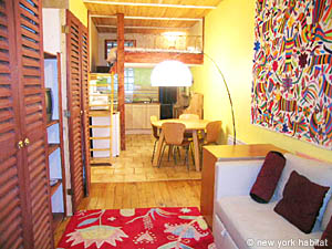 Paris Studio T1 appartement location vacances - s&eacute;jour (PA-2395) photo 5 sur 9