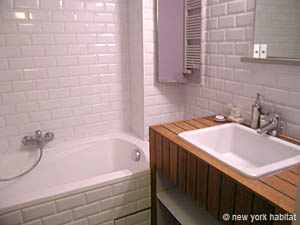 Parigi 1 Camera appartamento casa vacanze - bagno (PA-2407) photo 2 di 4