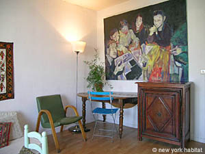 Parigi 1 Camera appartamento - soggiorno (PA-2420) photo 5 di 12