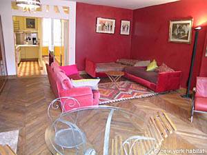 Paris 1 Bedroom apartment - living room (PA-2450) photo 3 of 6