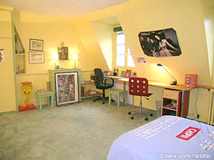 Paris T3 appartements location vacances - chambre 2 (PA-2461) photo 1 de 6