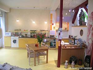Paris T4 - Loft logement location appartement - cuisine (PA-2472) photo 2 sur 5