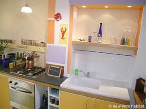 Paris T4 - Loft logement location appartement - cuisine (PA-2472) photo 5 sur 5